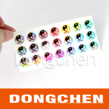 Custom Good Quality Cheap Printing Adhesive Security Laser Hologram Sticker